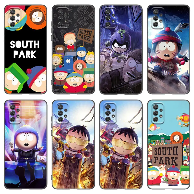 Funny South-Park Phone Case For Samsung A13 A22 A24 A32 A14 A23 A25 A34 A52S A53 A54 A73 5G A11 A12 A15 A31 A33 A50 A51 A70 A72