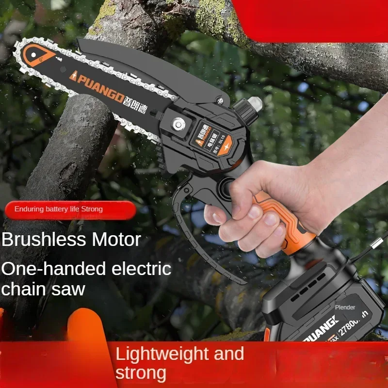 

Cordless Chainsaw with High Capacity Lithium Battery - Your Portable Woodworking Ally