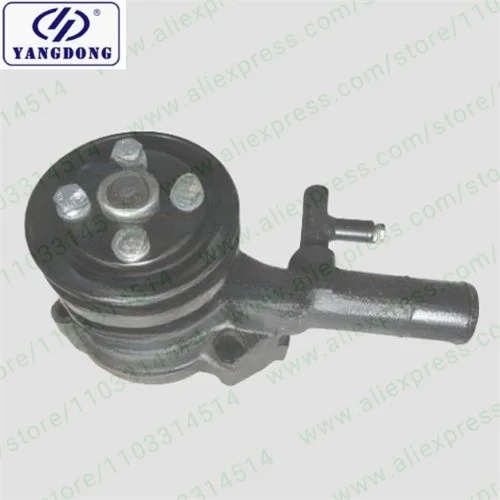 Water pump,two-groove pulley, for Yangdong Y380T ,Y385T ,yangdong engine parts,part number: Y385T-11103