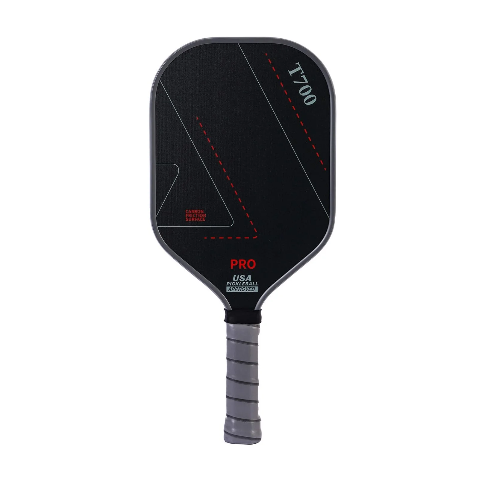 

！@Matte Carbon Fiber Pickleball Paddle 16mm Thick Factory Stock Durable Honeycomb Core for Training