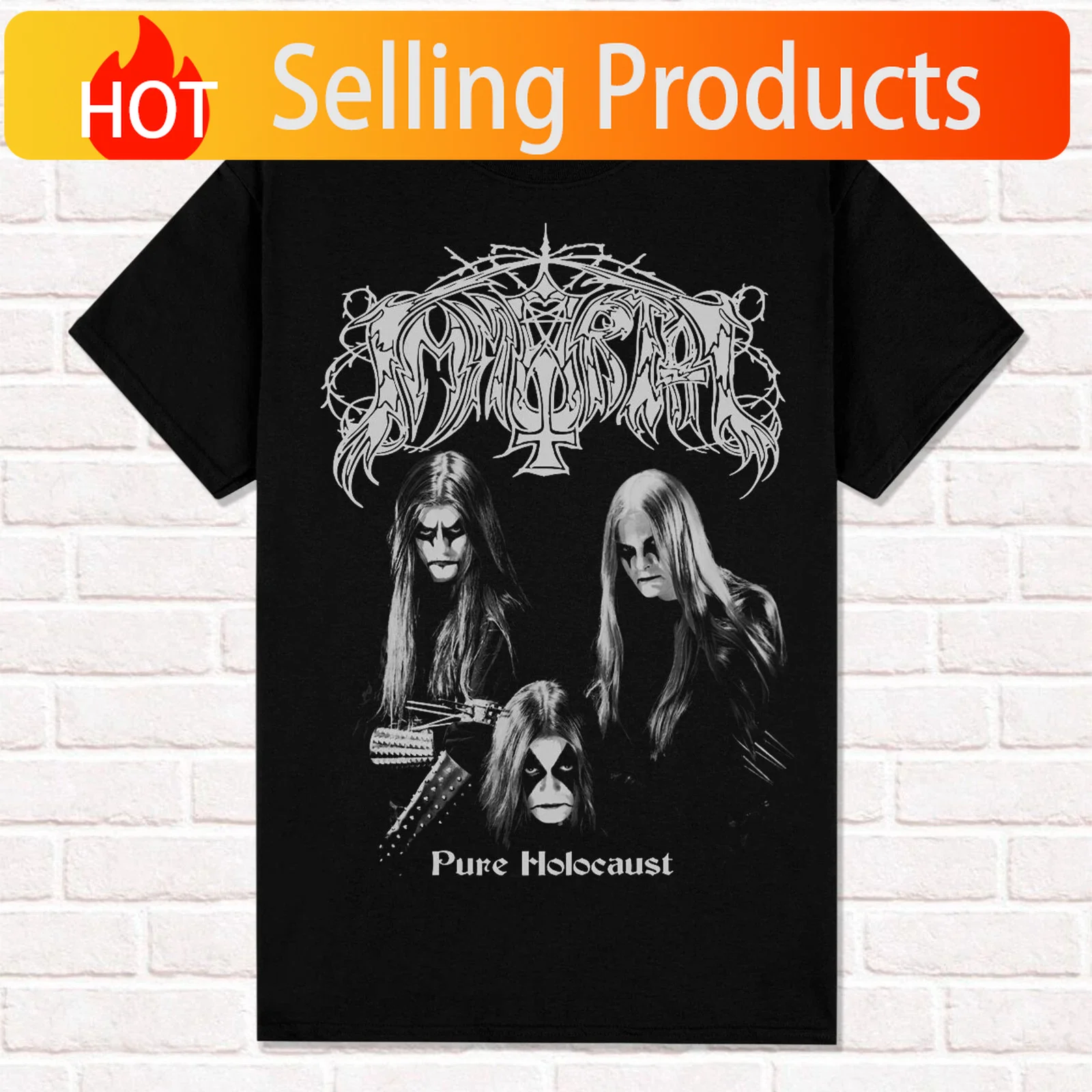 Camiseta Immortal "Pure Holocaust 1993 True Norwegian Black Metal Summer Cotton" para hombre y mujer, ropa de calle informal a la moda, estilo Hip Hop