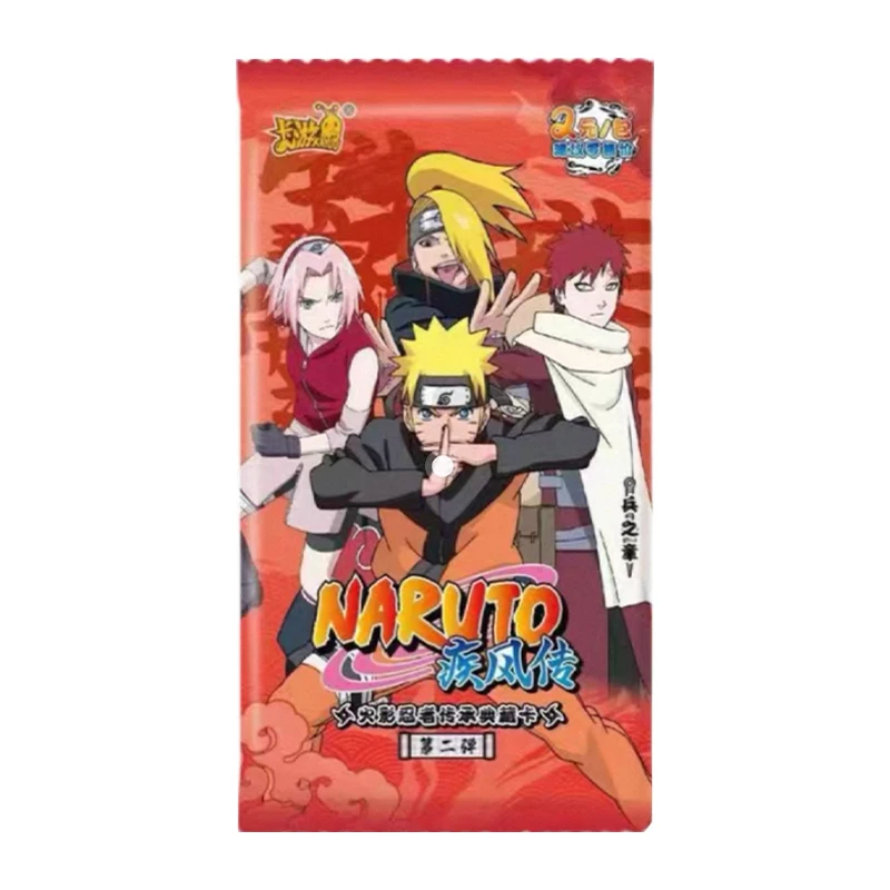 kayou NARUTO ブリスターパック 全6点セット KAYOU 本物のナルトカードブリスターパックシリーズバトル