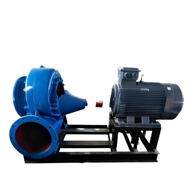 Mixed flow pump diesel motor snail pump stainless steel large flow horizontal 6/8/10 inch pumping pump