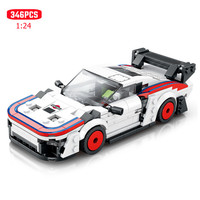 City Champions Technical Sports Car Building Blocks MOC Supercar Models Speed Racing Vehicles Bricks Educational Toys Boys Gifts