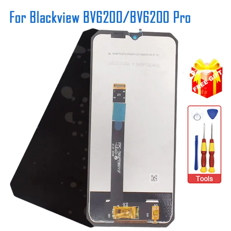 New Original Blackview BV6200 BV6200 Pro LCD Display Touch Screen Digitizer Accessories For Blackview BV6200 Pro Smart Phone