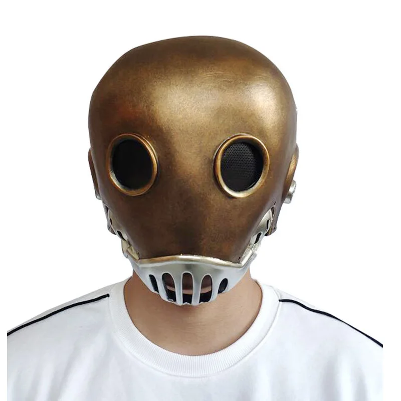 

Halloween Hellboy Horror Resin Masks Movie Masquerade Kroenen Full Face Helmet Clockwork Mask Collection Carnival Cosplay Props
