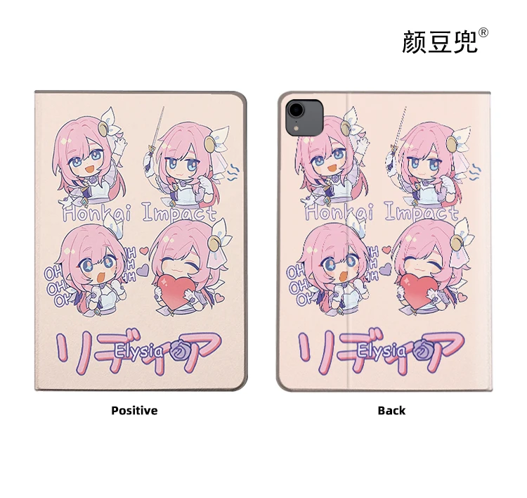 Elysia Anime Honkai Impact Case For iPad 10.2 9th 10th Mini 6 5 Case Luxury Silicone For iPad Air 4 5 iPad Pro 11 12.9 Case 2020