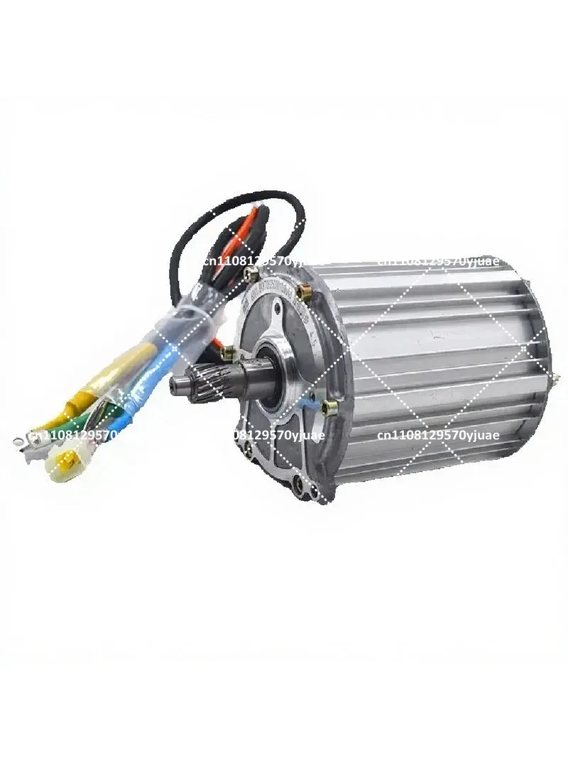 60V 72V 2000W 2500W Permanent Magnet Synchronous High Speed Brushless DC Differential Motor Pure Copper