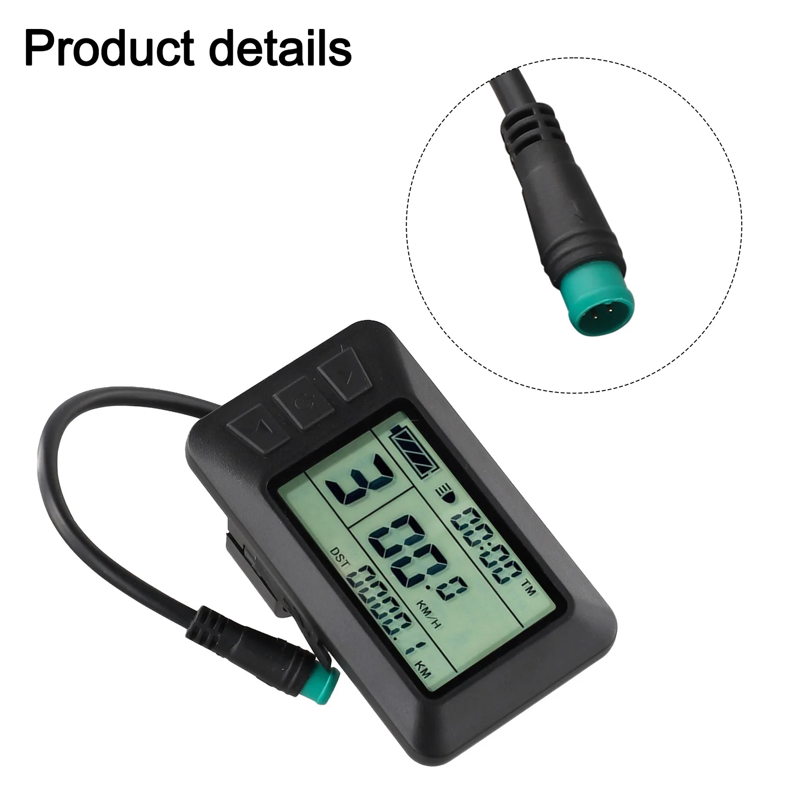 During Cycling About 150g E-bike Display Waterproof Display Meter Bicycle Computer Reliable Connectivity Robust Material