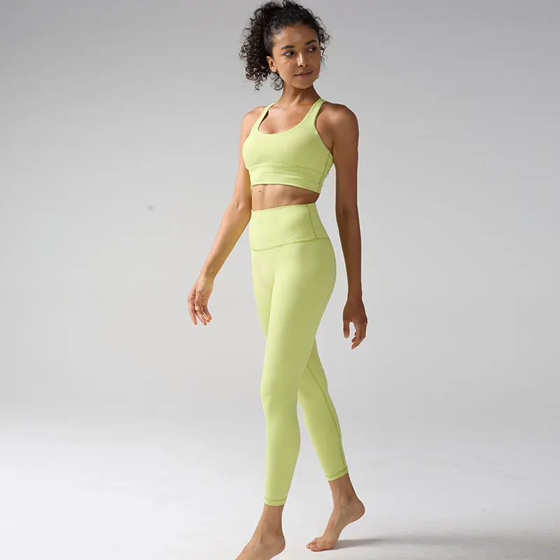 

2025 Yoga Set Women's Tracksuit Athletic Wear Pilates Fitness Suit Jogging Workout Training For Women Sportwear Suit