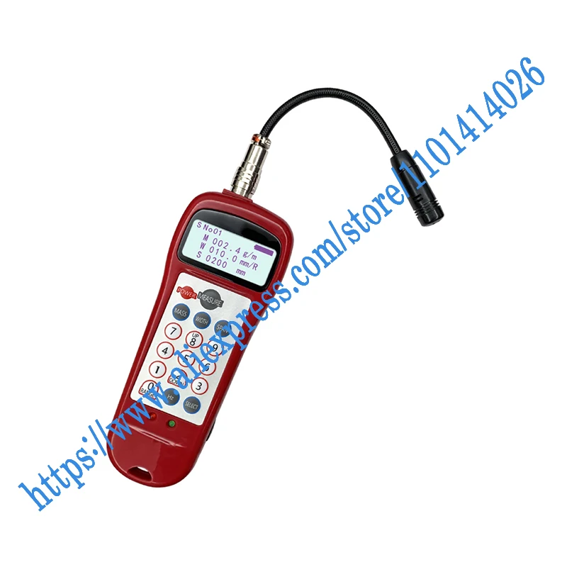 Belt Tensiometer U-508 Digital Display Acoustic Wave Tension Test U-550 10~5000Hz 0.01-9900N