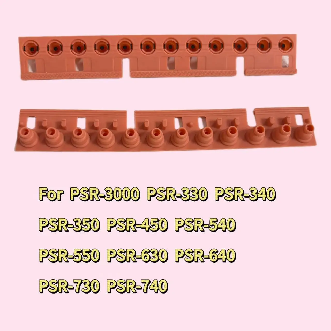 

For Yamaha PSR-3000 PSR-330 PSR-340 PSR-350 PSR-450 PSR-540 PSR-550 PSR-630 PSR-640 PSR-730 PSR-740 Rubber Strip (1pcs)