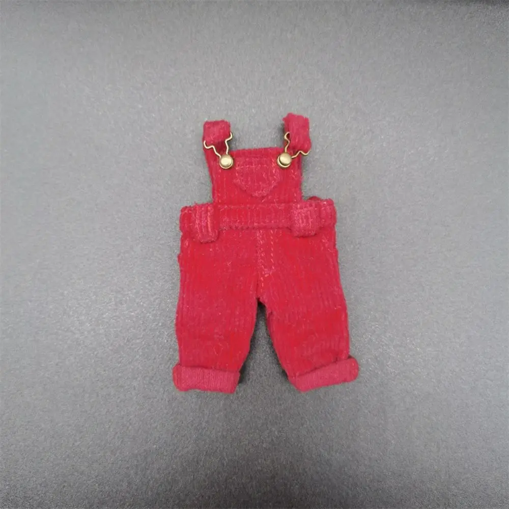 Pantalon en Denim à la mode, tenue de maison de jeu, salopette Obitsu11, Mini vêtements 1/12Bjd