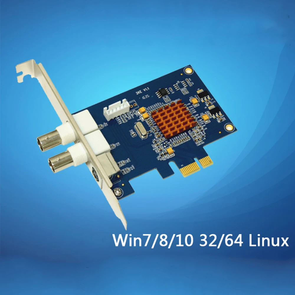 

For SV2000E PCI E Video Capture Card with Full SDK Development Support Windows 7/8/10 32/64 Linux OS PAL NTSC Format