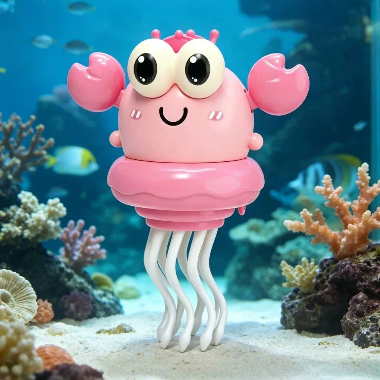 Kids Electronic Pet Toys Electric Dancing Crab Baby Crawling Toys Toddler Interactive Toys Tummy Time Gifts Stress-Relief Toy view 2