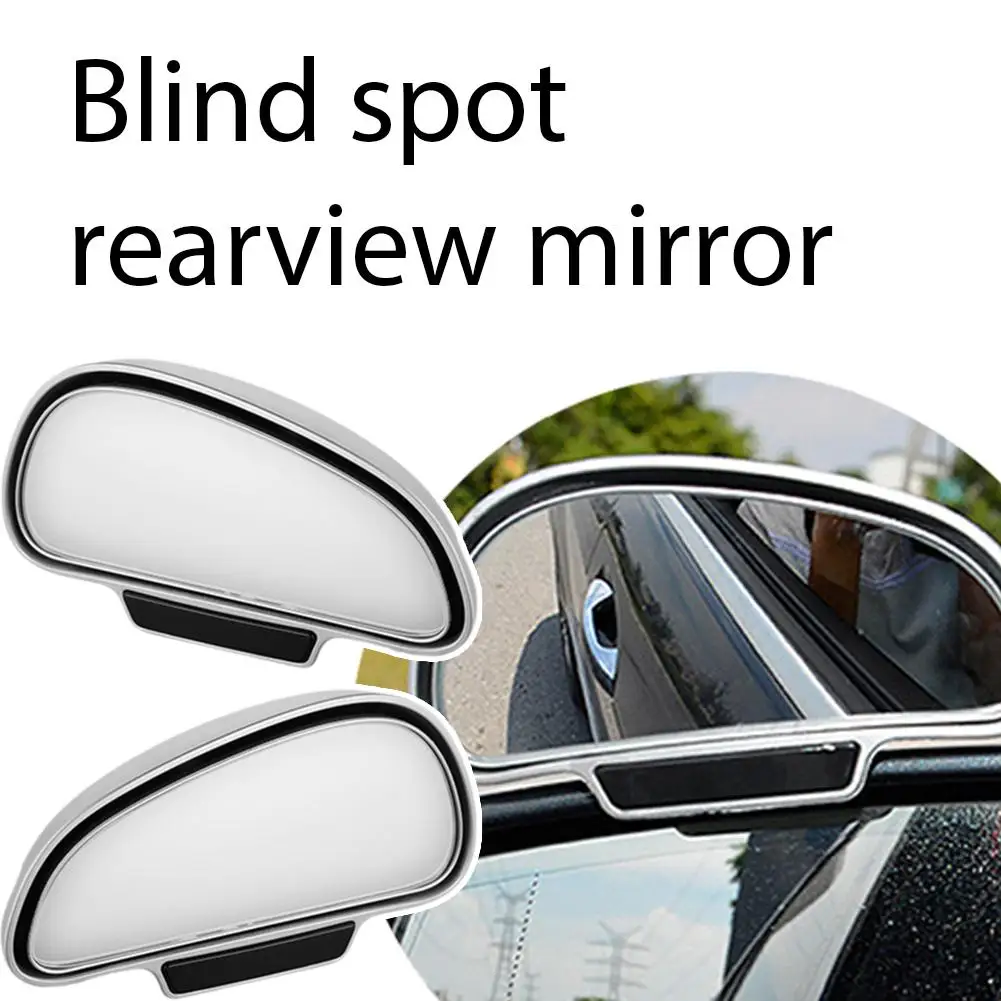 Konvexen Glas Auto Hilfs Spiegel Rückansicht Toter Winkel Toter Winkel Werkzeuge Snap Way Für Parkplatz PDC Assist Automobil Zubehör