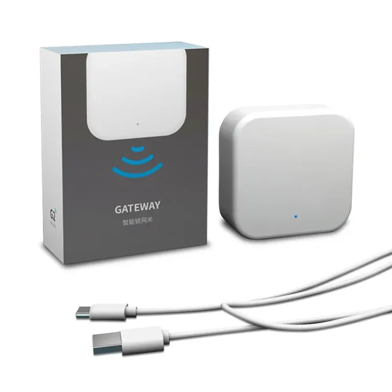 TTlock gateway Wifi 2.4G Bridge for Bluetooth smart door lock and server for app remotely manage the users infromation