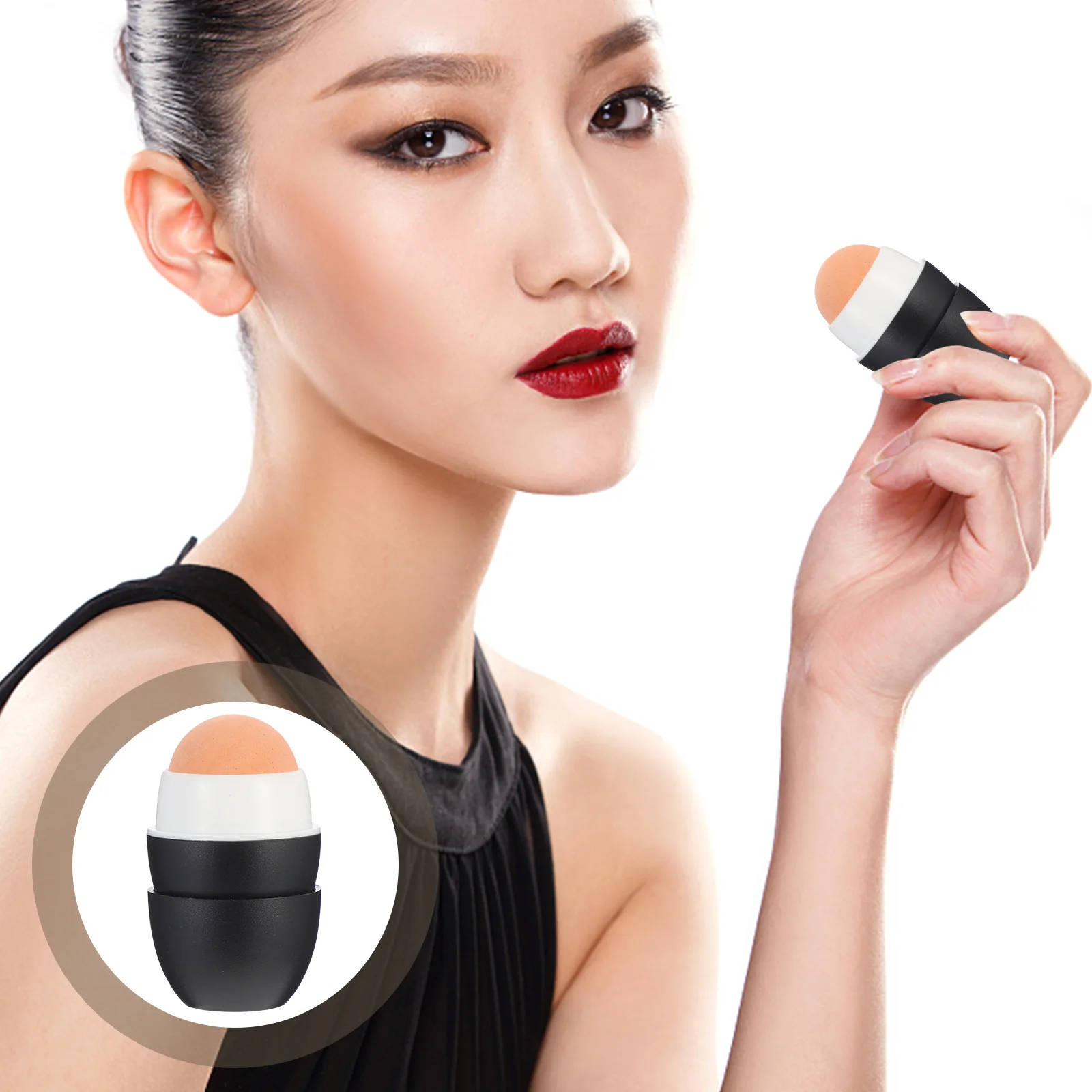 Volcanic Stone Oil-absorbing Ball Facial Skin Product Cleaning Products Care Tool Pp Simple Face Roller Tools