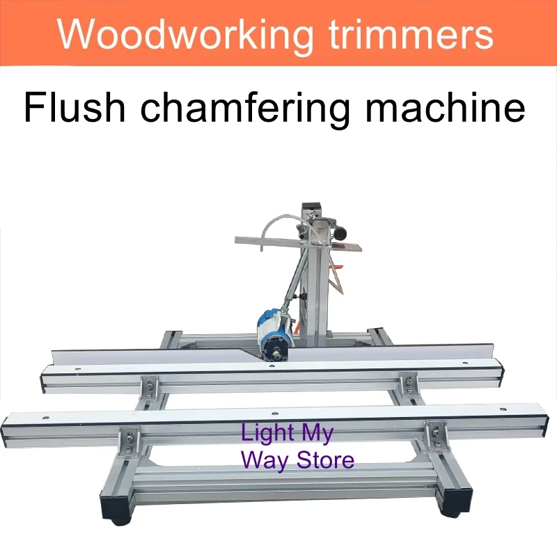 

Woodworking profiling chamfering flush chamfering machine cabinets with flush chamfering machine trimming machine