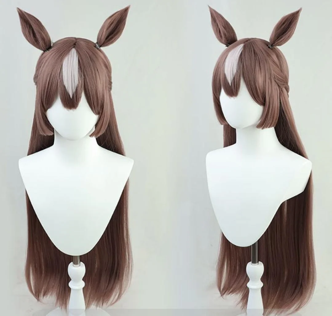 

Satono Diamond Cosplay Wig Uma Musume Pretty Derby Ears and Tail wig Anime Party Carnival Props