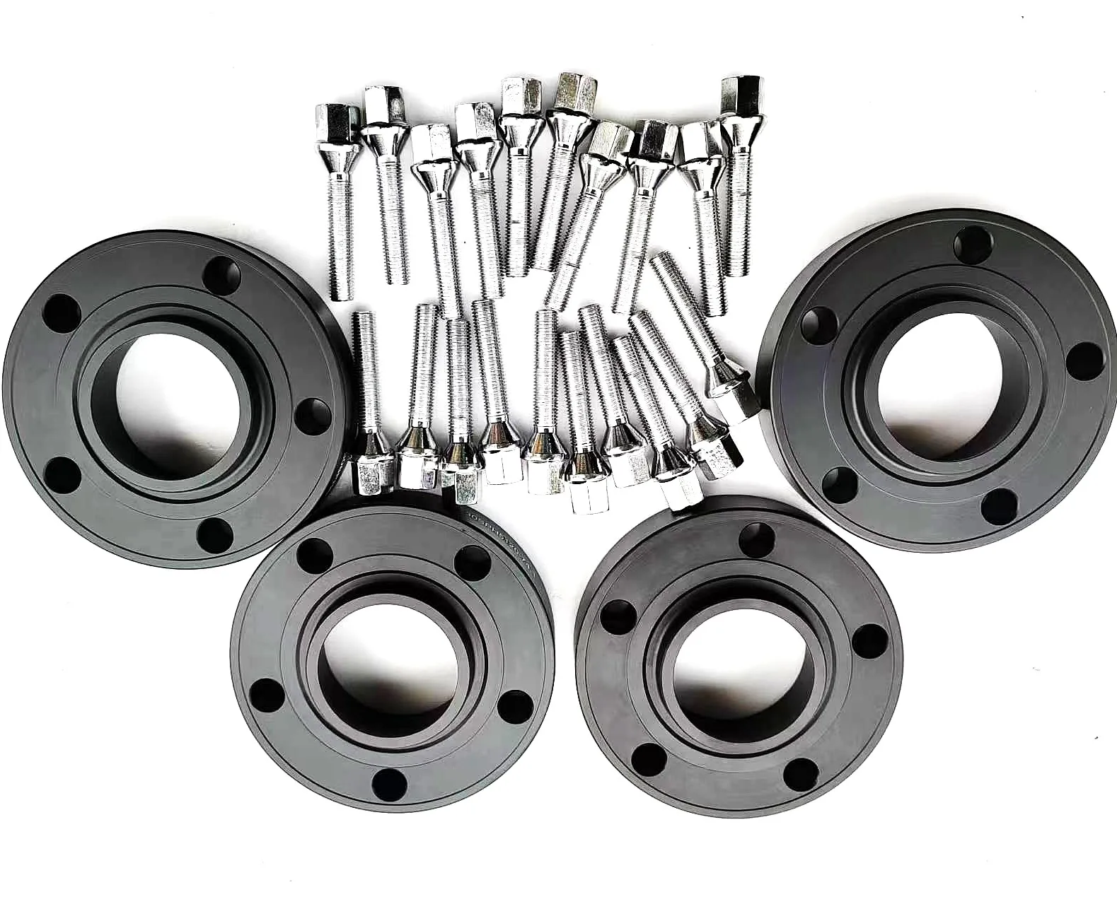 BMW Accessories 2pcs 15mm 5x112 66.6 Wheel Spacers for BMW G26 G20 I3 G31 I4 G26 X5 G05 E250 Cou |10pcs 14x1.25 Cone Type Bolts view 2