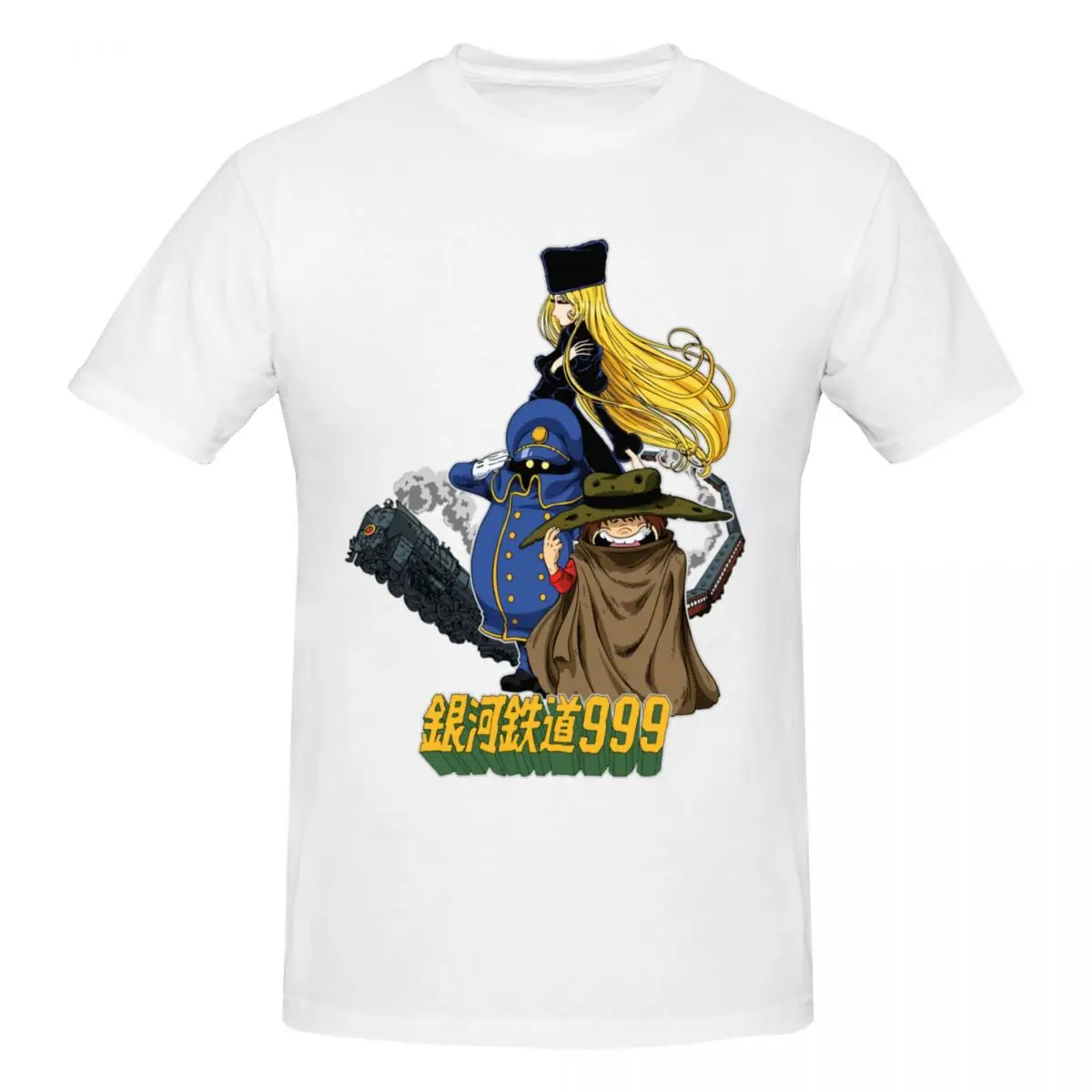 GALAXY EXPRESS 999 Trendy T Shirts Graphic Y2K Idea Short Sleeve Tshirts For Men Women Clothing