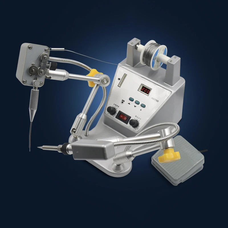 NEW NEW 120W Precision Digital Automatic Tin Machine Adjustable Speed Soldering Station for Electronic Component Soldering