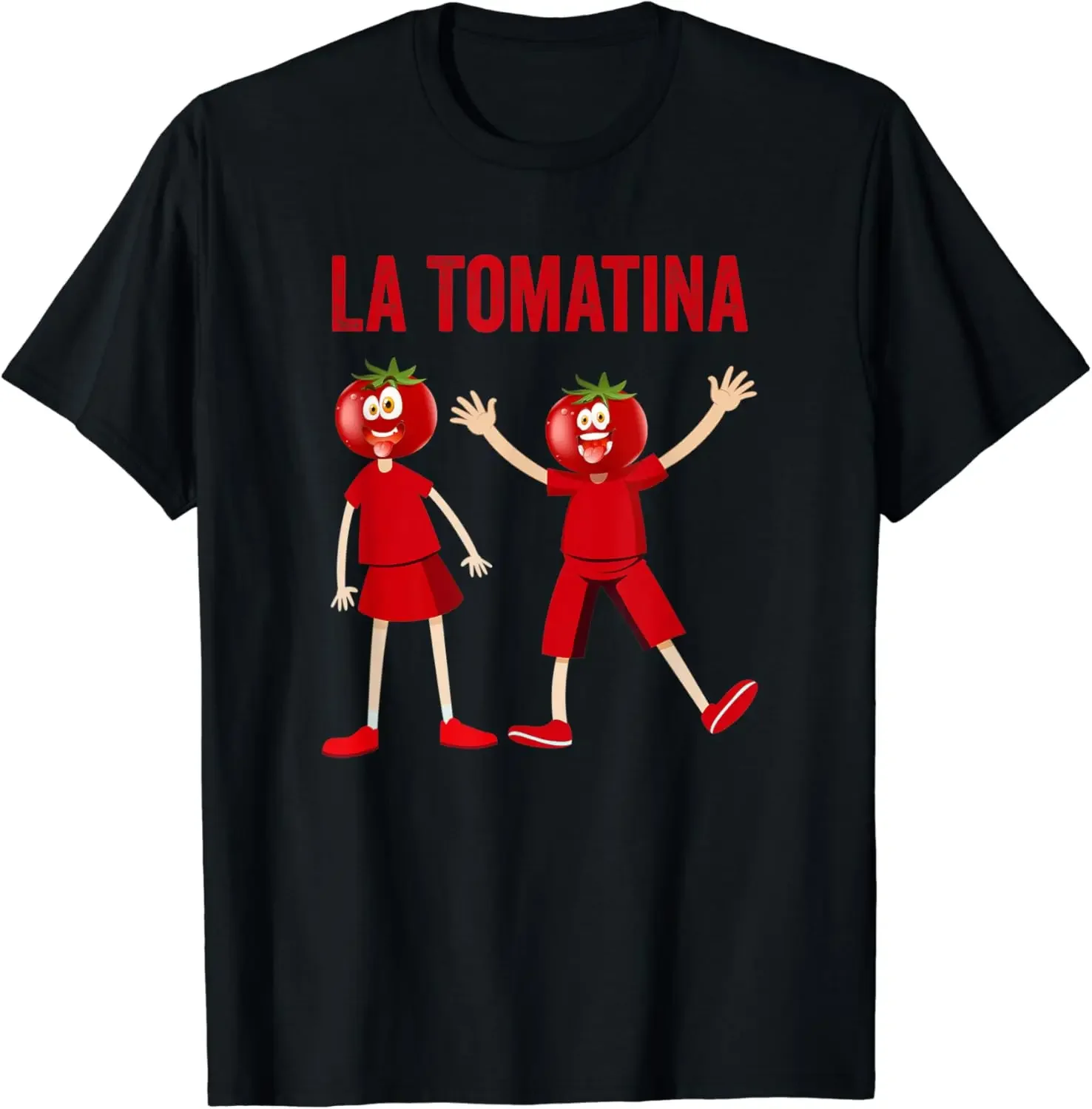 La Tomatina Spain Valencia Buñol Tomato Festival short sleeve Unisex Summer Streetwear Tops Custom Printed Graphic T Shirts