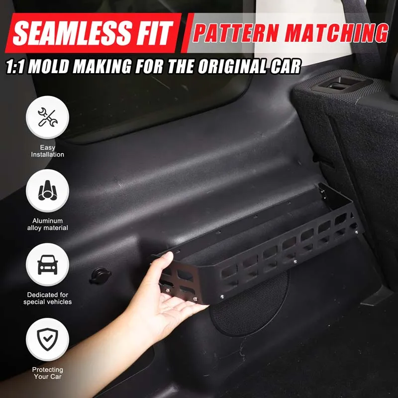 

For Haval H9 2nd 2024 2025 Rear Boot Side Storage Box Cargo Organizer Baskets Car Interior Accessories