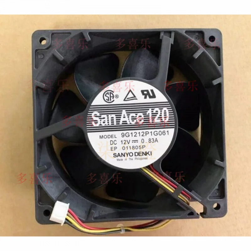 

ZMZM 1 для охлаждающего вентилятора 9G1212P1G061 12 В 0,83 А 12 СМ # А6–37