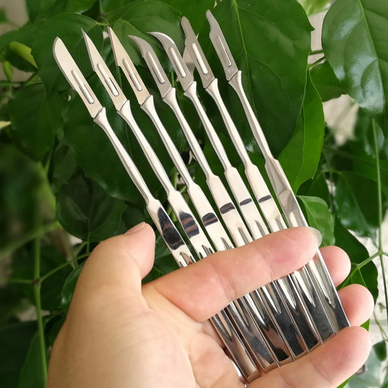 Scalpel handle medical knife holder #9 #7 carving knife