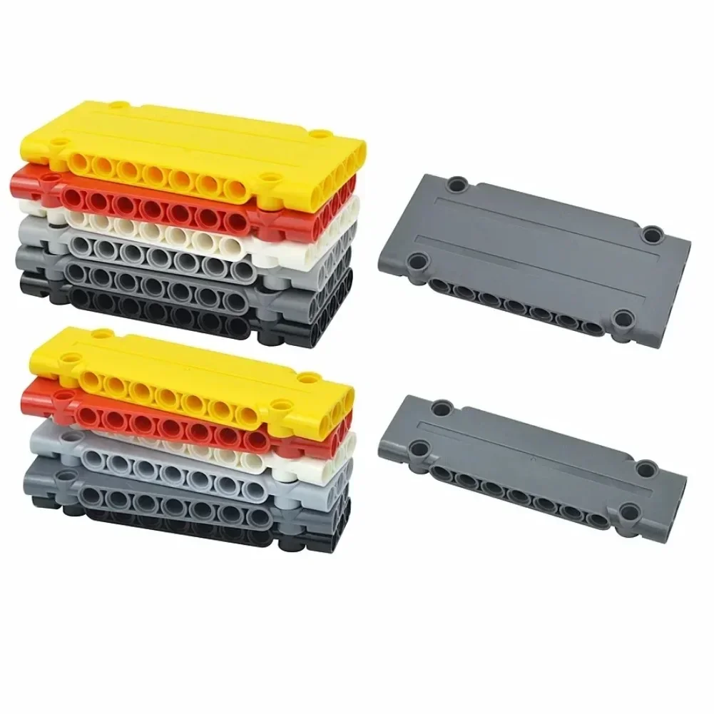 50G 1x5x11 Tech Panel Building Blocks 64782 Technology Accessories Mechanical MOC Bricks DIY Modified Toys Parts For Cars Model