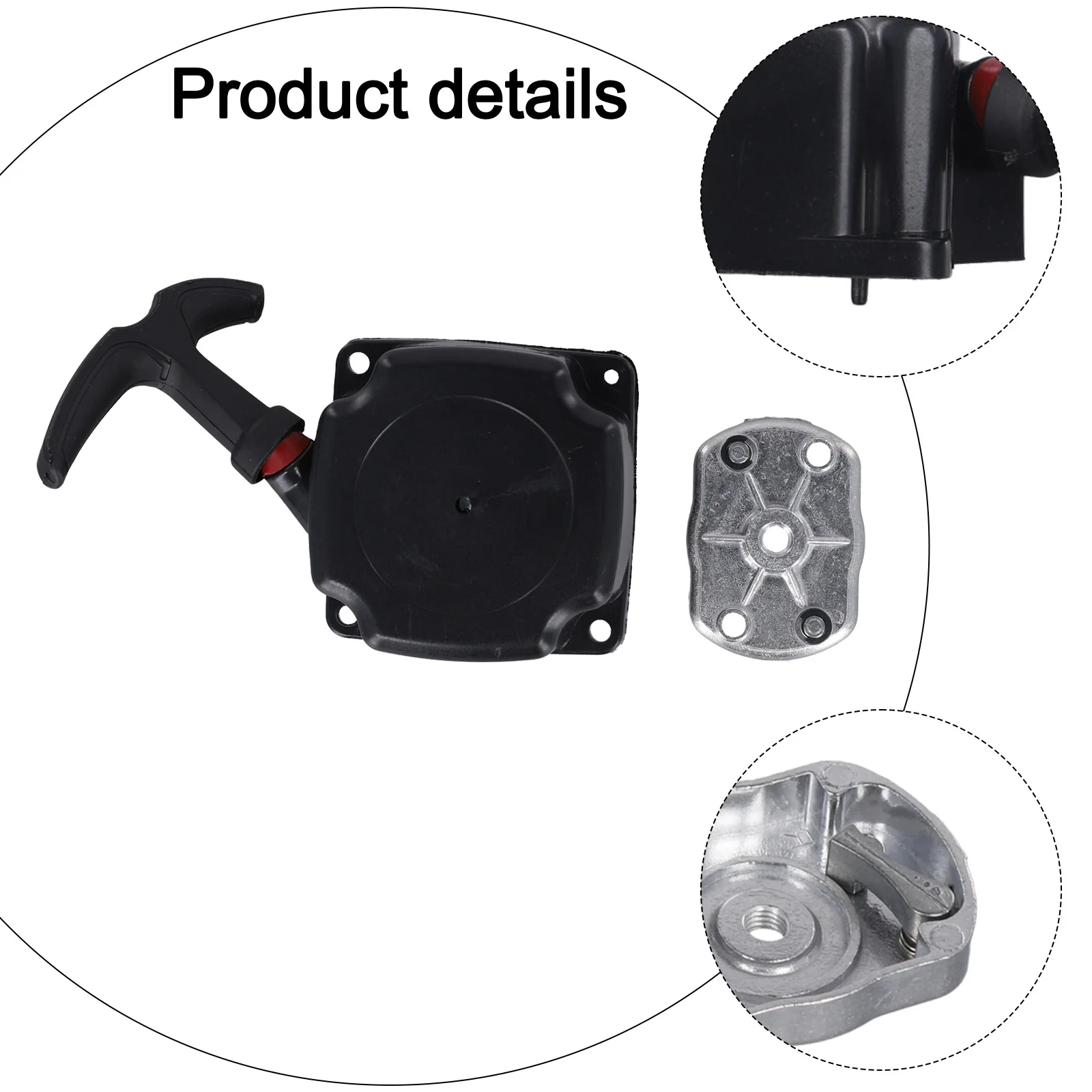 

Made Of High Quality Material Pull Starter Robust Pull Starter Easy To Install High Quality Material Long Service Life
