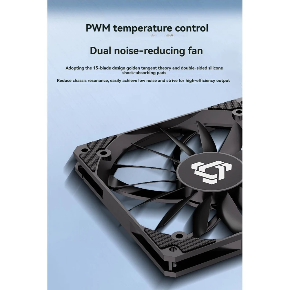 

PWM 4 Pin 140Mm Silent PC Computer Case Fan 14CM CPU Cooler Cooling Radiator Fan