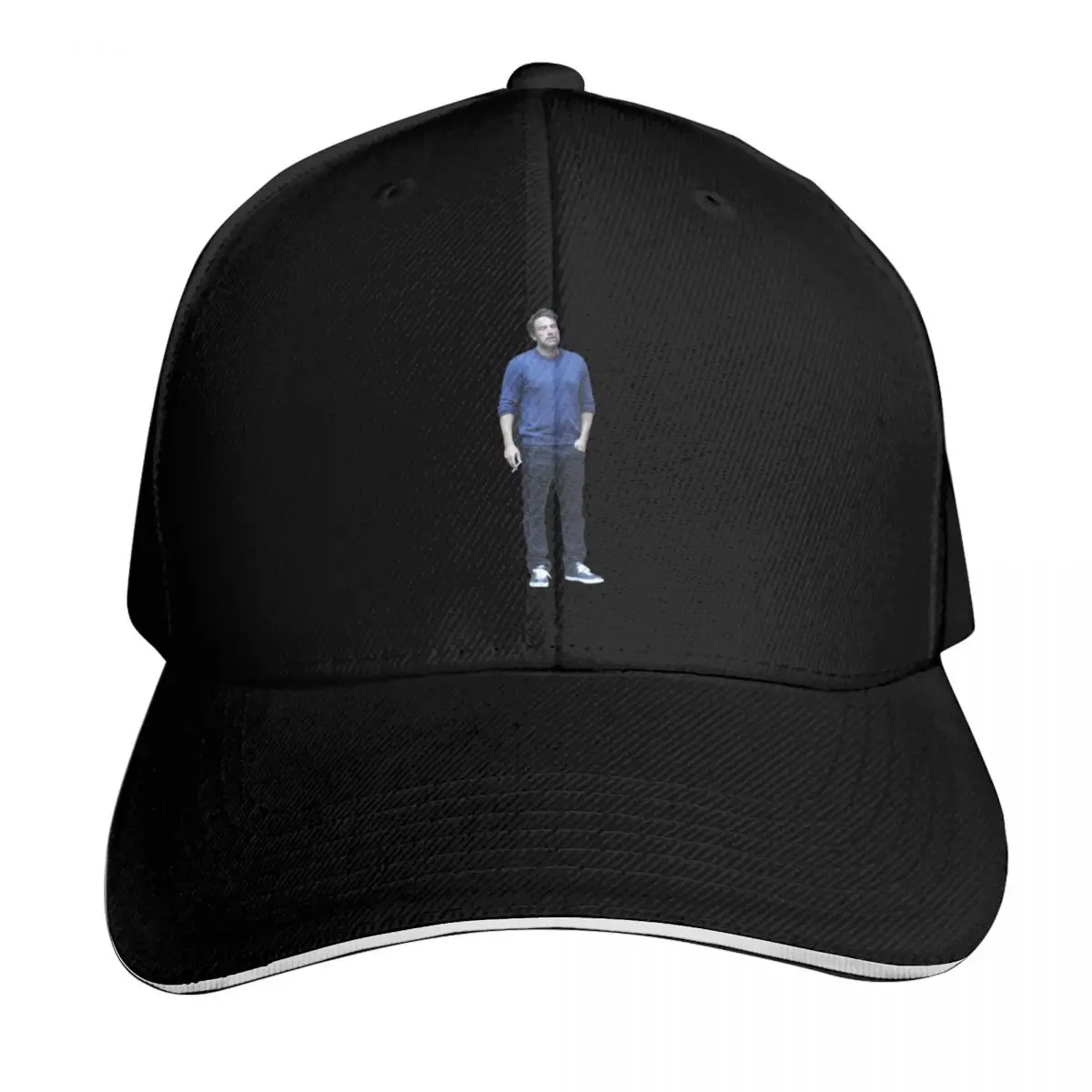 Ben Affleck smoking meme Baseball Cap Sun Hat For Children Luxury Cap Visor Trucker Cap Men's Hats Women's
