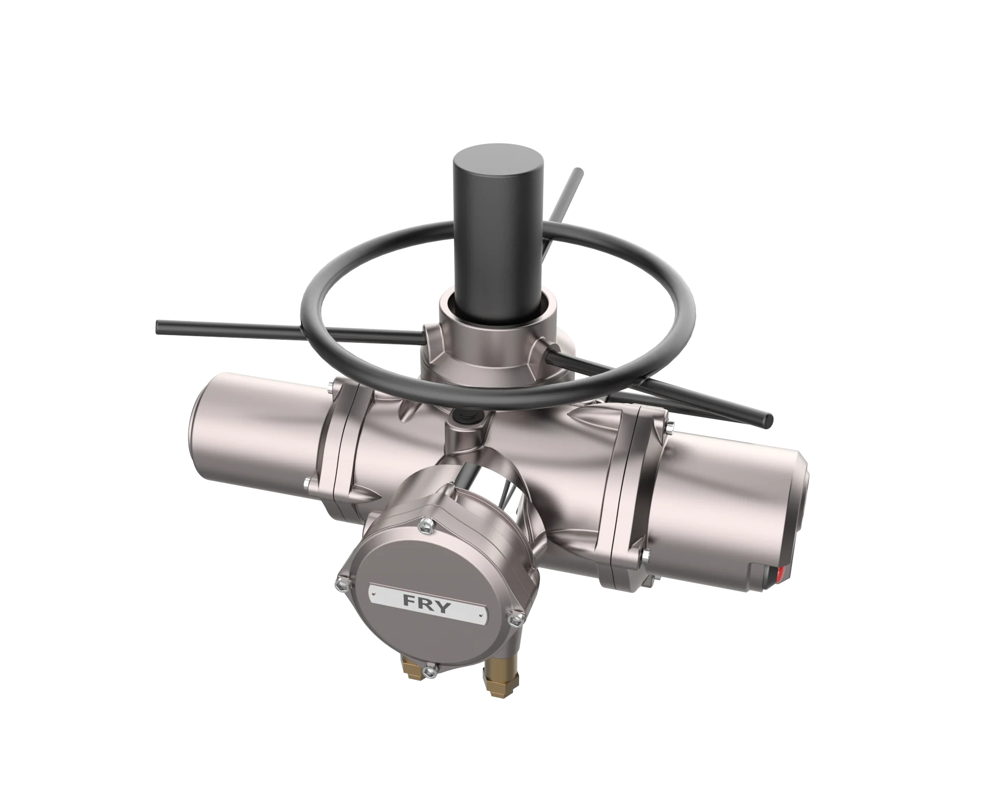 Modbus Hart Profibus Multi-turn Electric Actuator For Gate Valve