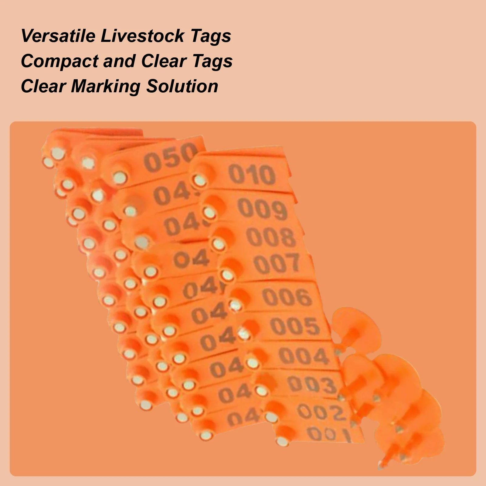 Ear Tags 100 Pieces… - image