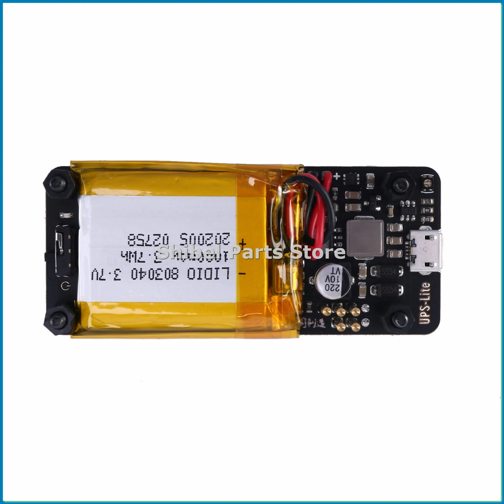 

Плата питания для Zero W UPS-Lite, аккумуляторная батарея I2C, индикатор MAX17040G-A23U