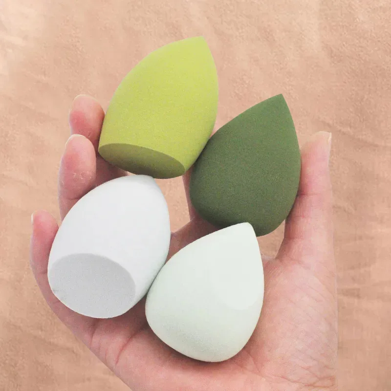 4-16 個ソフトメイクスポンジドライウェットデュアルユース化粧パフファンデーションコンシーラーハイライトブレンダーメイクアップ美容ツールアクセサリー