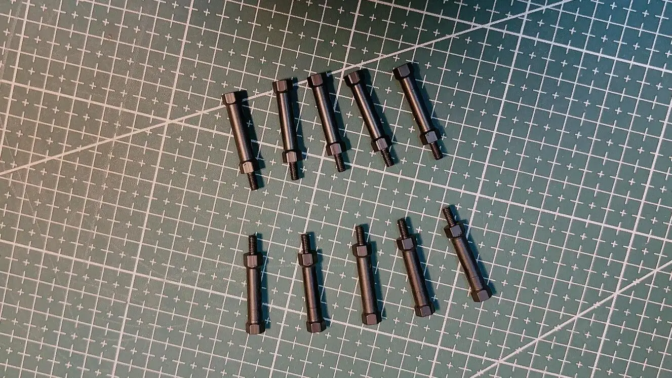 

10 шт. M3x25 мм + 6 мм алюминиевая прокладка для стойки, шестигранный разъем для колонки для ремонта рамы дрона FPV, здания и обслуживания ​