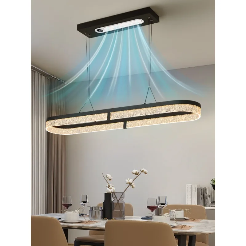 Modern Acrylic Ceiling Light Luster Pendant Lamp Dimmable Adjustable Height Chandelier for Living Dining Room home Internet  doc