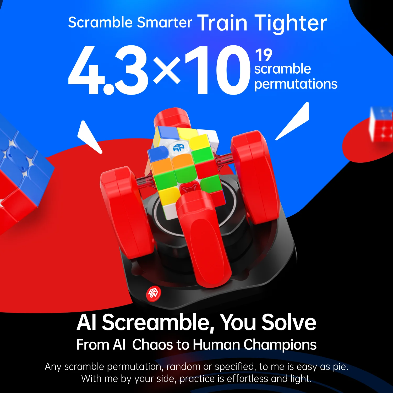 [JudyCube] GAN Robot V2 Use for 3x3 Speed Magic Cube Automatic Scraping and Resolution Online Competition and Training
