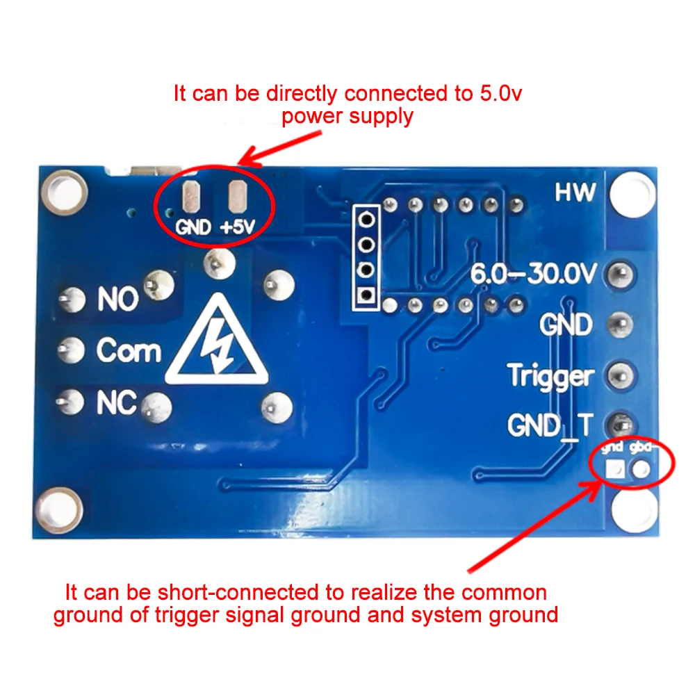 DC 6-30V Timer Relay 5V LED Display Automation Cycle Delay Controller Board Timer Control Off Switch Delay Time Relay Module