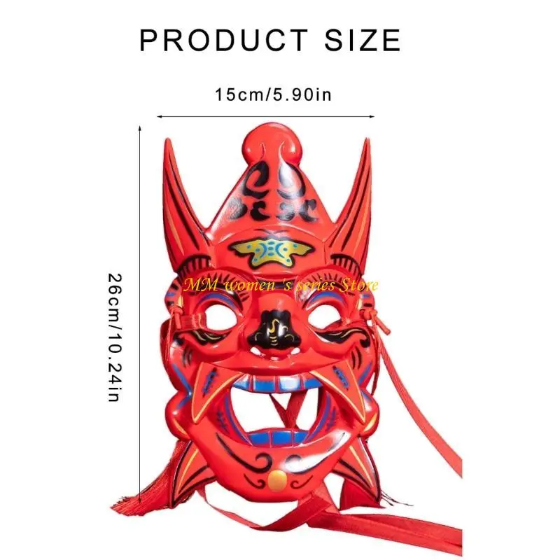 Q39C Handgeschilderd masker Halloween Cosplay Mask Masker Kostuumdecoratie Maskerade Masker voor vrouwen Men Maskerade Halloween