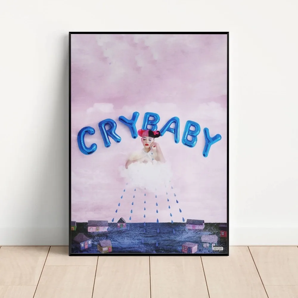 Melanie Martinez Singer Crybaby Music Album Poster Kraft Paper Poster Wall Art Painting Aesthetic Art Small Size Wall Stickers