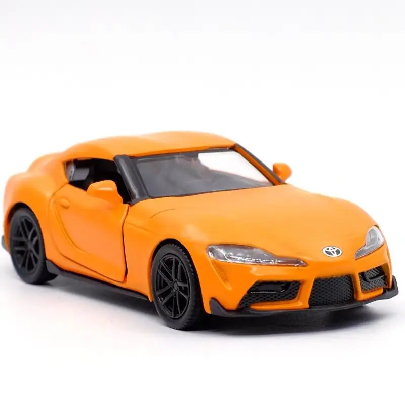 1:36 TOYOTA GR SUPRA Alloy Sports Car Model Diecasts Metal Track Racing Car Vehicles Model Simulation Collection Kids Toys Gifts