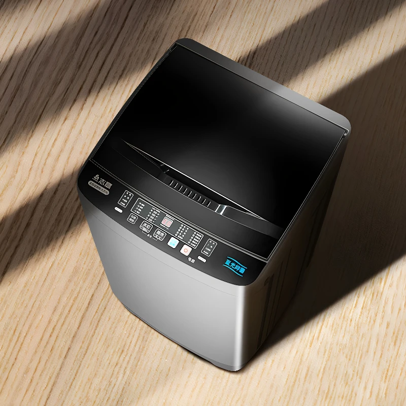 

Washing Machine Fully Automatic Household Large Capacity Dormitory Rental Small Washing and Drying Integrated Wave Wheel