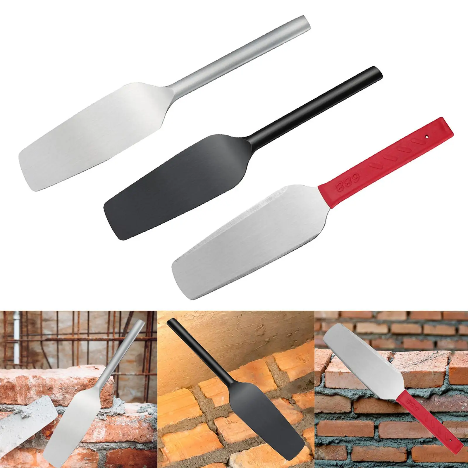 Imagem -02 - Drywall Plastering Trowel Cement Tool Bricklaying Trowel para Aplicação