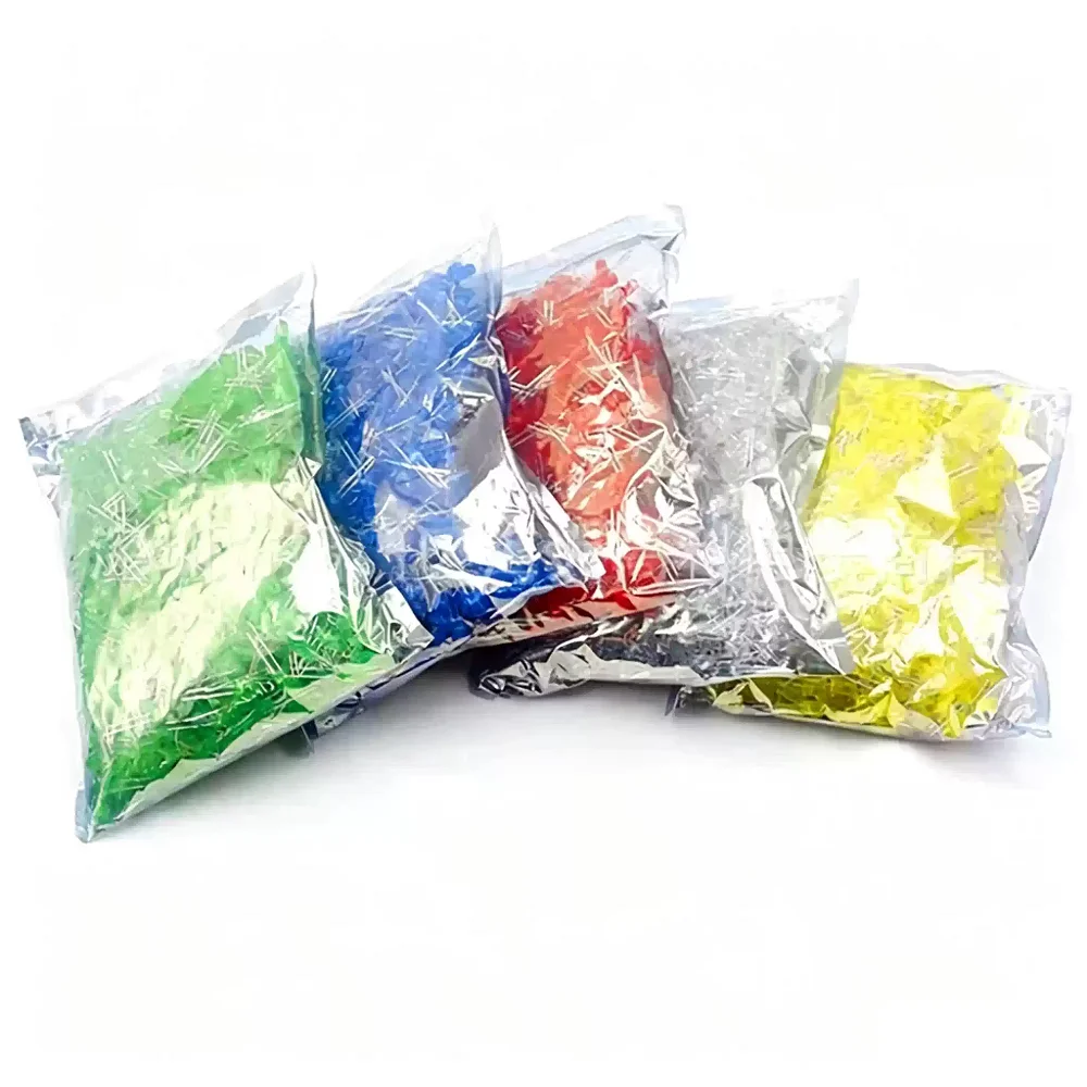 1000PCS/LOT 5 Colors F5  5MM Round LED Ultra Bright Diffused Green/Yellow/Blue/Orange/Red Light Emitting Diode