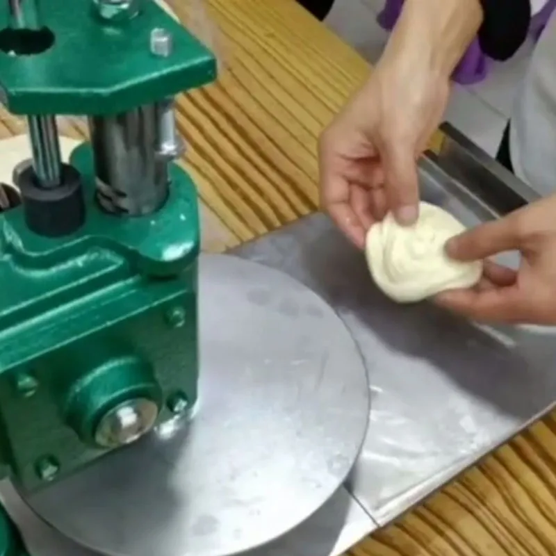 

Ручной пресс для теста для пиццы из нержавеющей стали, пресс для муки, оборудование для закусок для пиццы